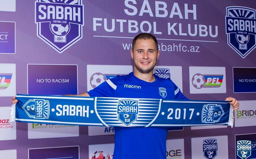 Sabah klubu ukraynalı futbolçu ilə müqavilə bağlayıb