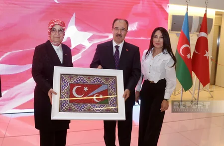 Bakıda Türkiyə Cümhuriyyətinin elan edilməsinin 100 ili münasibətilə rəsmi ziyafət verilib - YENİLƏNİB