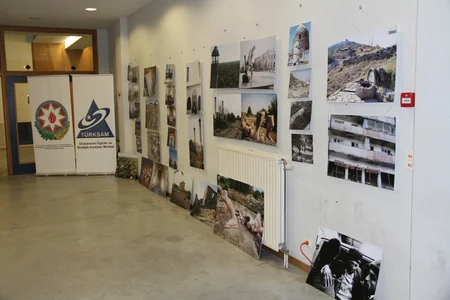 Brüsseldə “Qarabağda üç nəsil, bir soyqırım” adlı fotosərgi və konfrans keçirilib