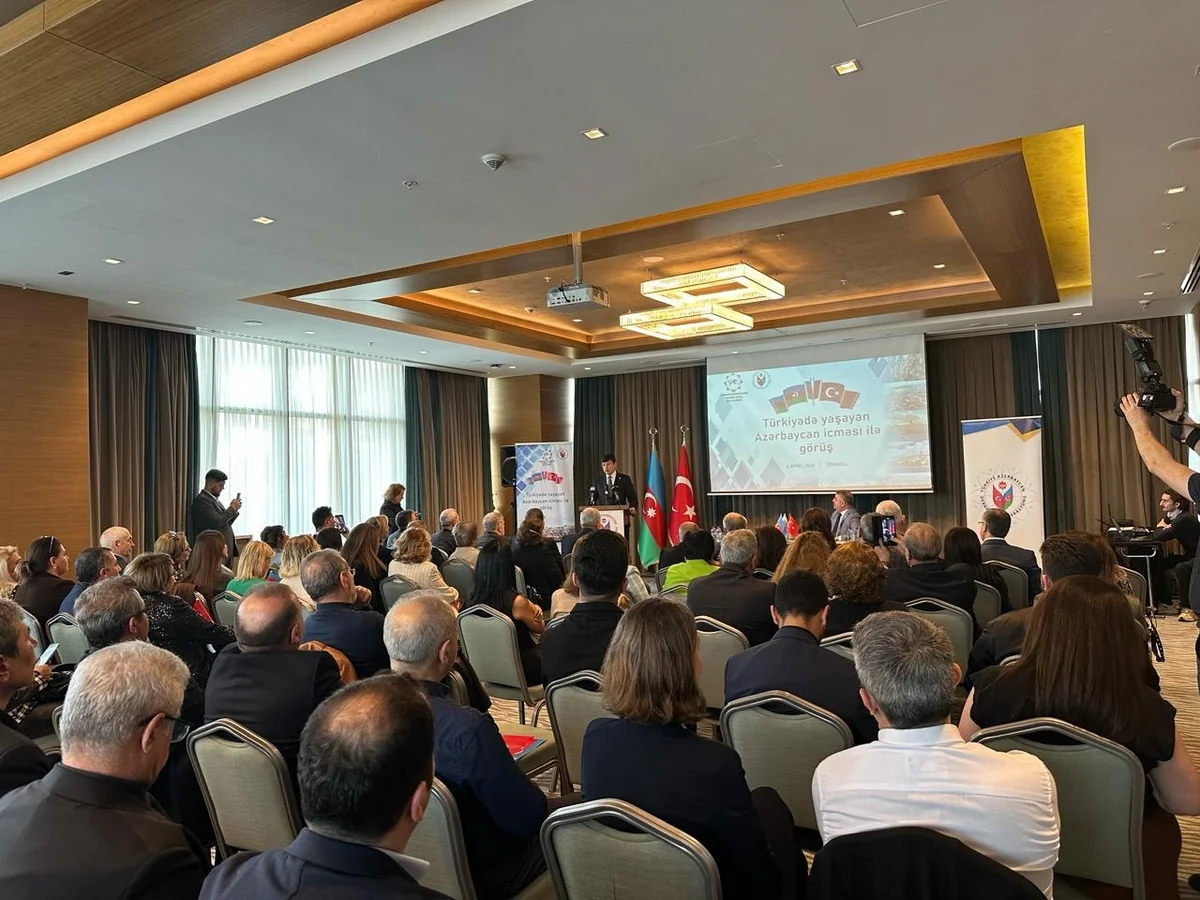 Türkiyədə yaşayan Azərbaycan icmasının nümayəndələri ilə görüş olub