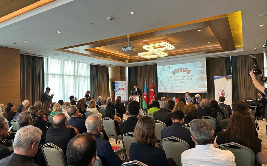 Türkiyədə yaşayan Azərbaycan icmasının nümayəndələri ilə görüş olub