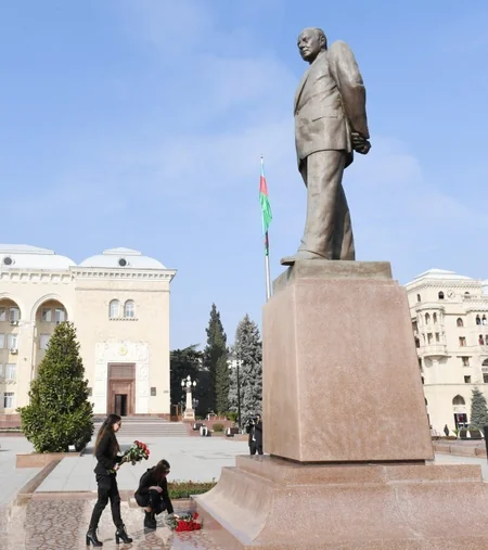 Первый вице-президент Азербайджана Мехрибан Алиева находится с визитом в Гяндже