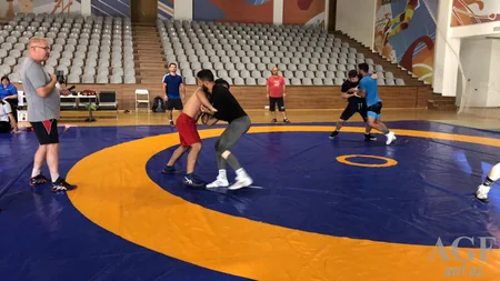 Güləşçilərimiz olimpiadaya Göygöldə hazırlaşır