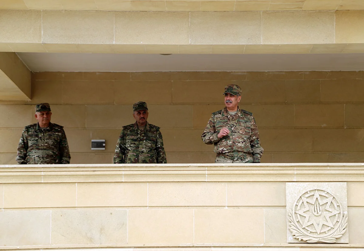 Закир Гасанов посетил учебный центр Гарахейбат