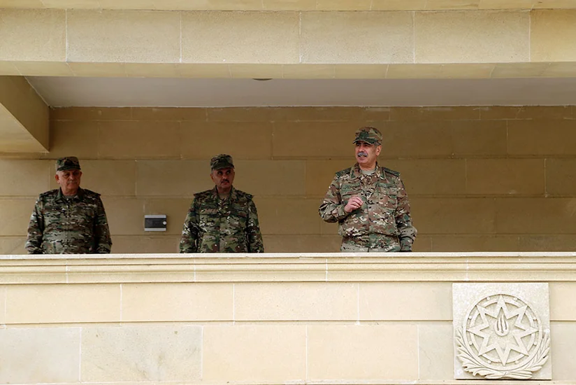 Закир Гасанов посетил учебный центр Гарахейбат