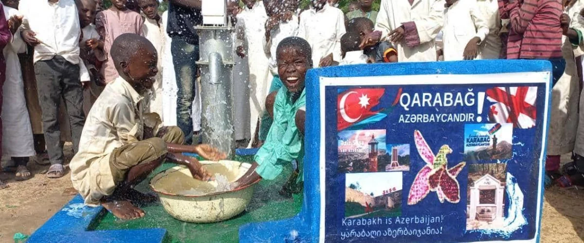 Kamerunda “Qarabağ Azərbaycandır!” adlı içməli su quyusu istifadəyə verilib