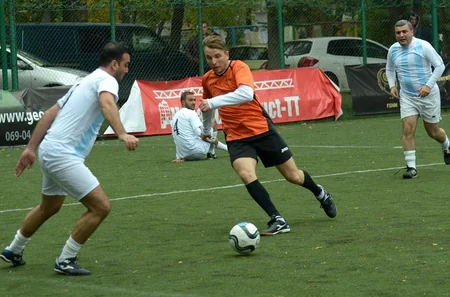 Moldova və Azərbaycan jurnalistləri arasında futbol matçı keçirilib