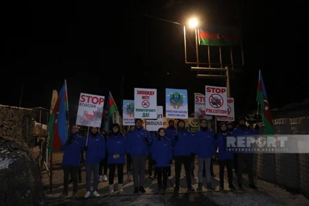 Xankəndi-Laçın yolu: etirazçıların əhvalı yüksək, tələbləri dəyişməzdir