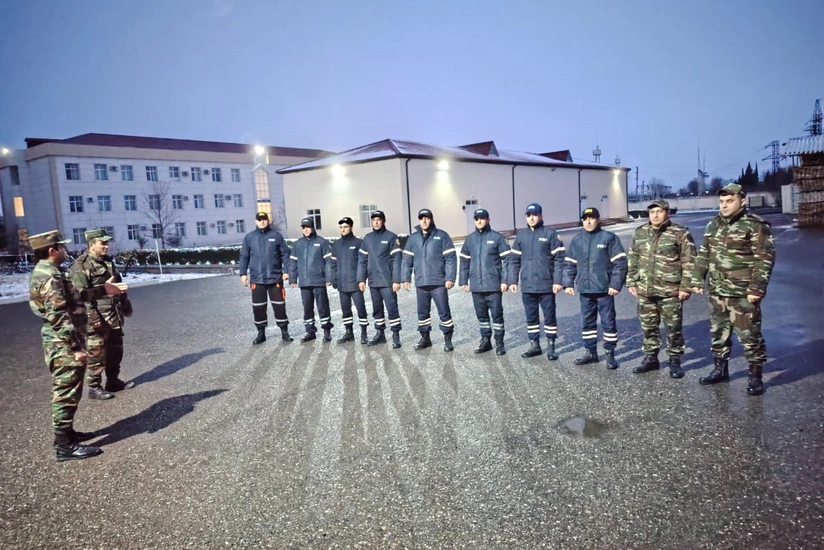 FHN Qarabağ Regional Mərkəzi gecə təlimi keçirib