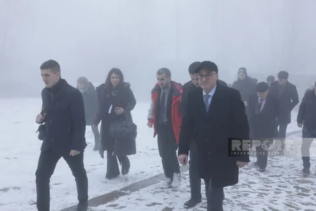 Heads of OTS member countries’ state bodies responsible for diaspora issues left for Shusha