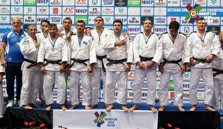 Azərbaycan cüdoçuları Avropa çempionatının komanda yarışlarında birinci olub
