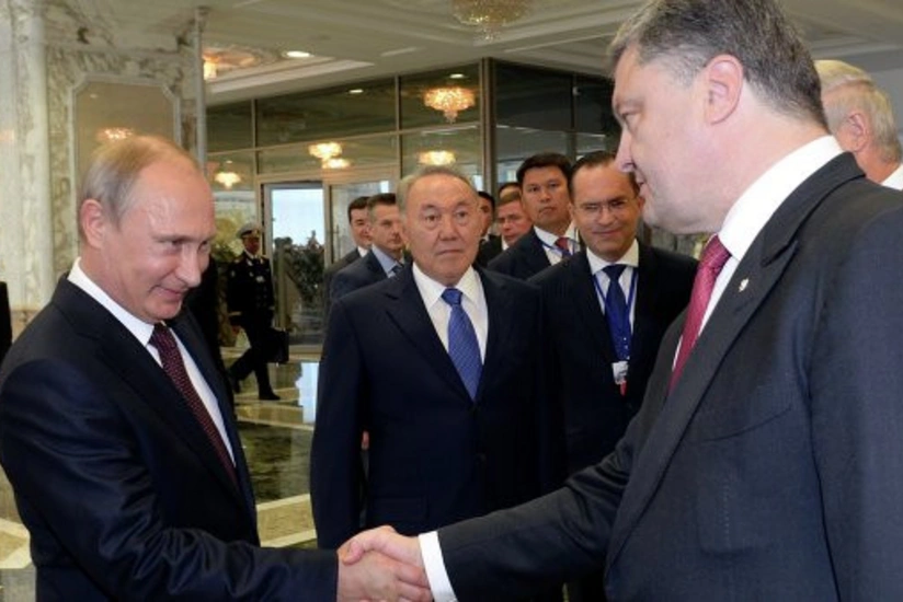 ​Petro Poroshenko met with Vladimir Putin in Minsk