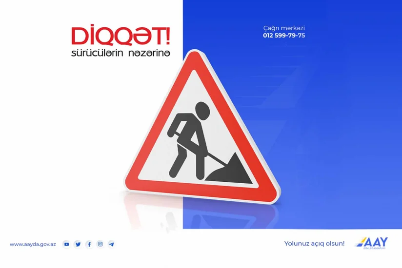 Bakının Əbdülvahab Salamzadə küçəsində nəqliyyatın hərəkəti məhdudlaşdırılacaq