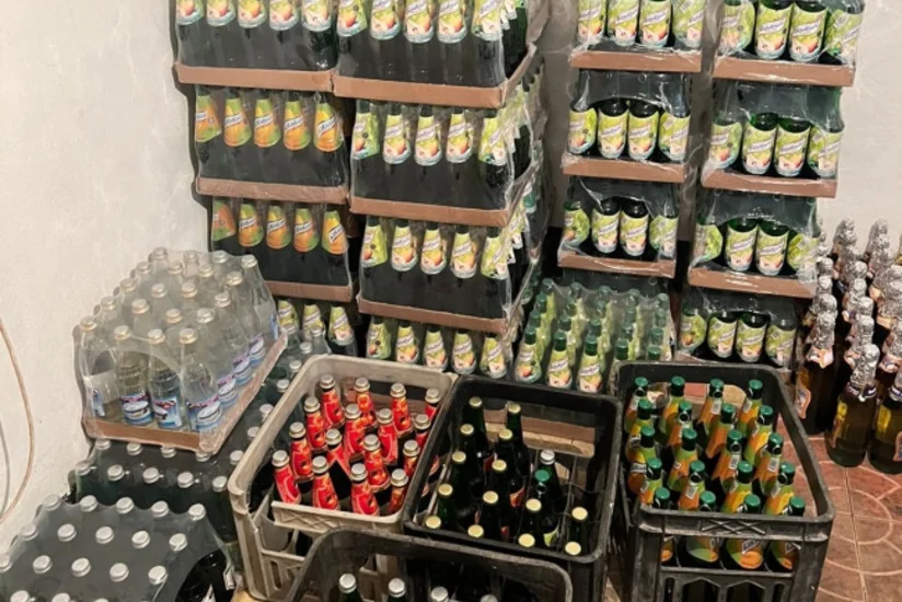 Ağstafada saxta içkilər istehsal edən müəssisə aşkarlanıb
