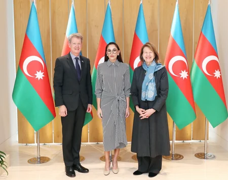 Mehriban Aliyeva meets with British premier’s trade envoy for Azerbaijan