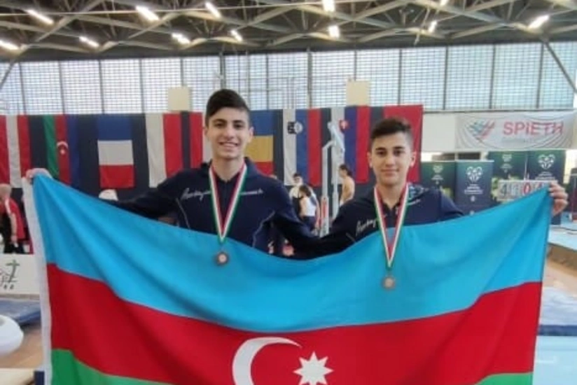 İki gimnastımız Macarıstanda medal qazandı