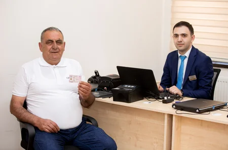 Səyyar ASAN işğaldan azad olunmuş Talışda ilk dəfə vətəndaşlara xidmət göstərib