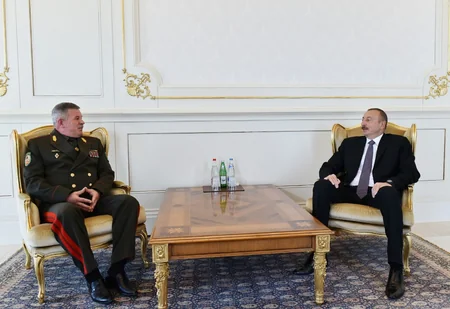 Azərbaycan Prezidenti Belarus Dövlət Sərhəd Komitəsinin sədrini qəbul edib - YENİLƏNİB