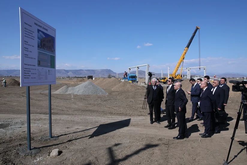 Ağdamda İdarələrarası Mərkəzin İqtisadi məsələlər üzrə İşçi Qrupunun  iclası keçirilib