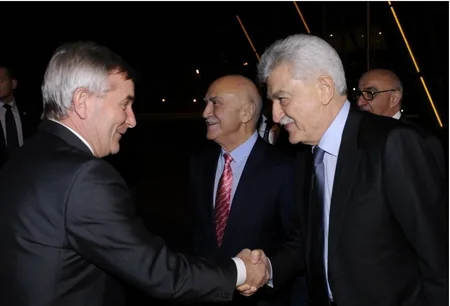 Litva Seyminin sədri Azərbaycana rəsmi səfərə gəlib - FOTO