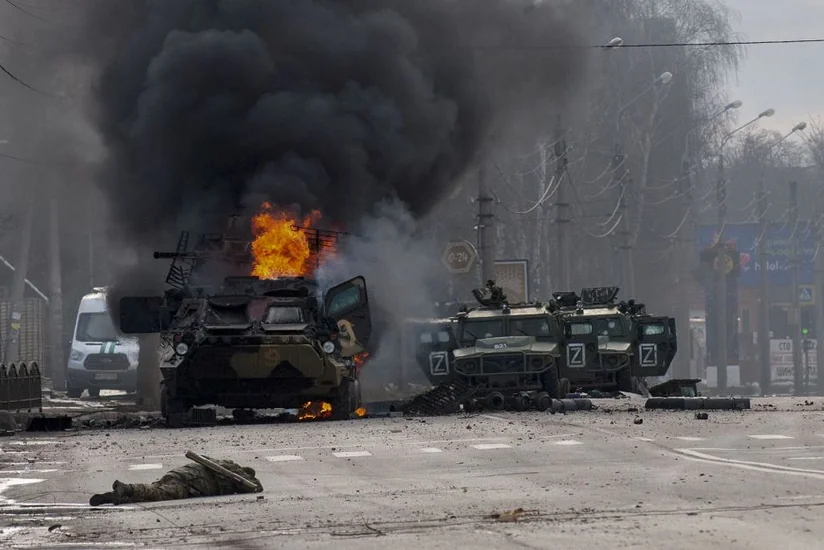 Media: High-ranking Russian officer killed, two injured near Kharkiv