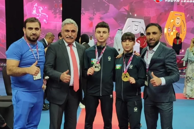 Azərbaycan karateçiləri beynəlxalq turnirdə 3 medal qazanıblar
