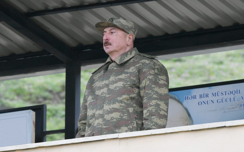 President: Issue of restoring ceasefire cannot be discussed at a time when Armenia launched a new attack on us
