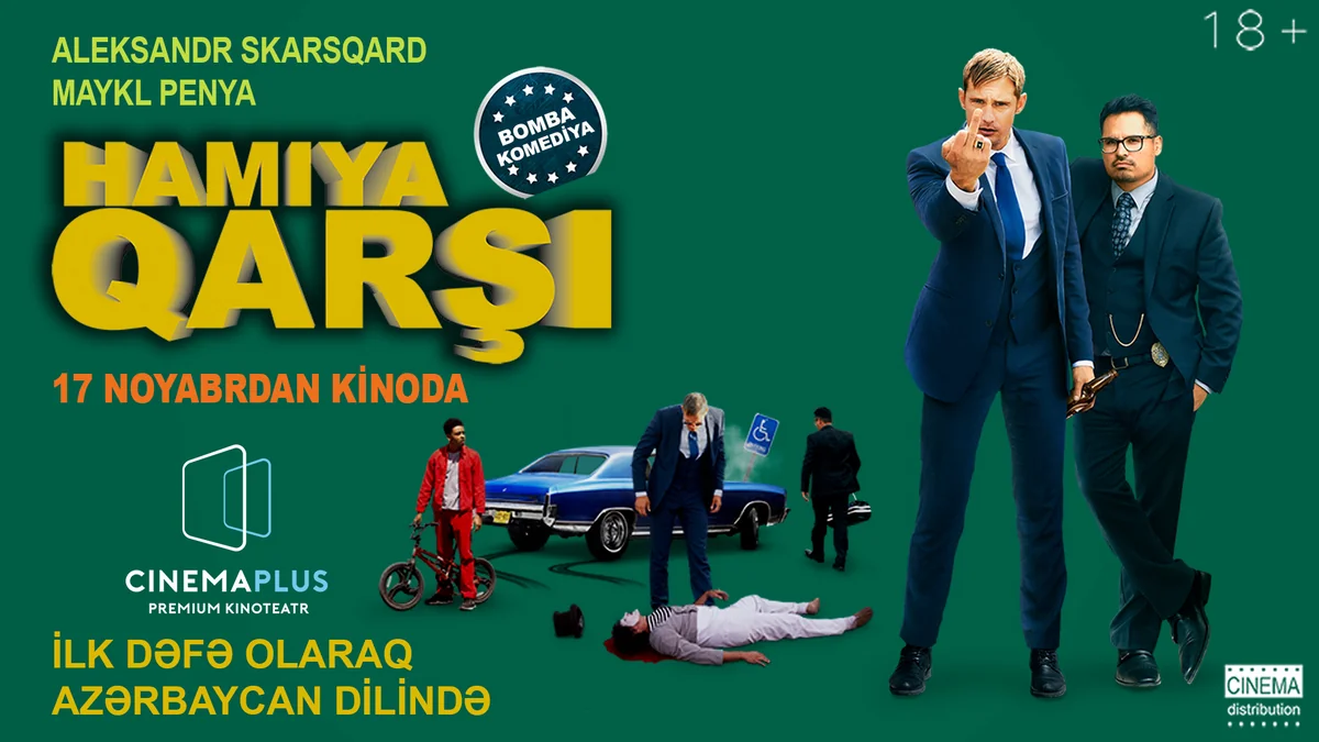 “CinemaPlus”da ilk dəfə kriminal komediya filminin peşəkar Azərbaycan dublyajı