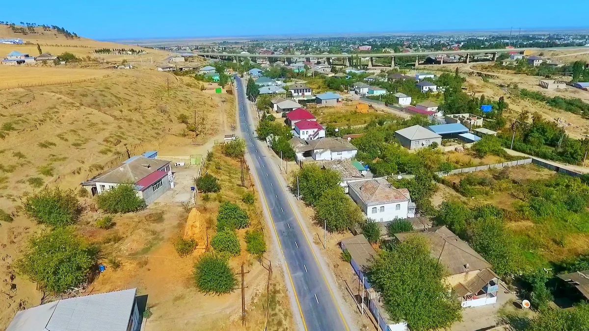 Şabran-Əmirxanlı-Qazbabalı avtomobil yolu yenidən qurulub