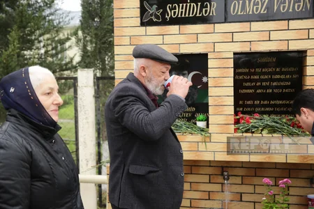 Xaçmazda şəhidin xatirəsinə inşa olunan bulaq kompleksi istifadəyə verilib