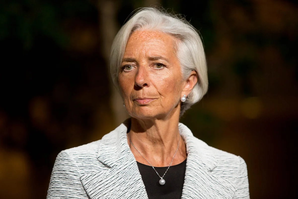 Christine Lagarde: Only 45% of people in Caucasus and Central Asia have bank account