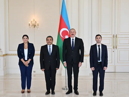İlham Əliyev Kolumbiyanın yeni səfirinin etimadnaməsini qəbul edib - YENİLƏNİB