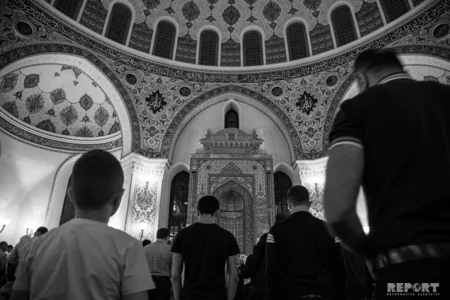 Ночь ахья в мечети Тезепир - ФОТОРЕПОРТАЖ