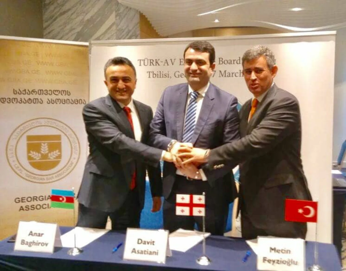 Tbilisidə Azərbaycan, Gürcüstan və Türkiyənin Vəkillər kollegiyaları arasında əməkdaşlıq müqaviləsi imzalanıb