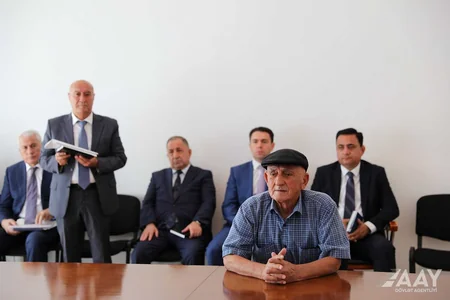 Saleh Məmmədov Şabranda vətəndaşları qəbul edib