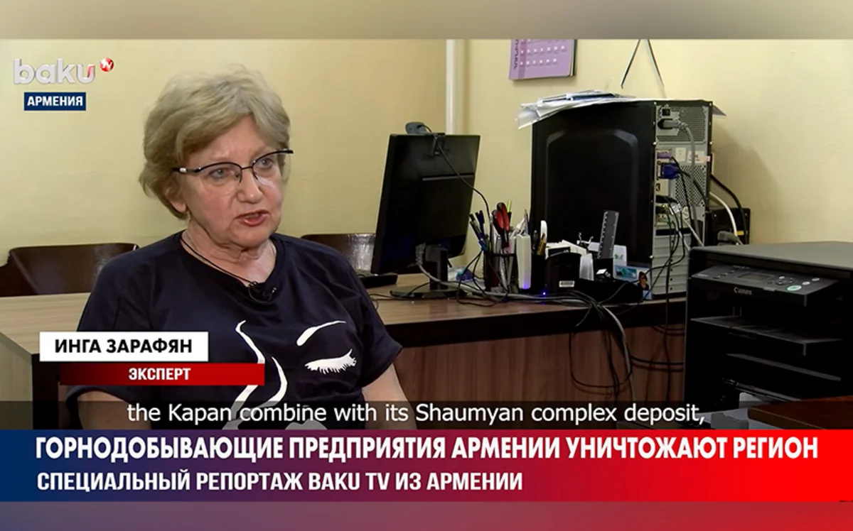 BakuTV exclusive: Armenia killing its own residents and population of entire region by polluting environment