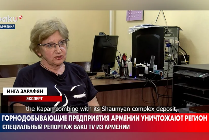 Baku TV-dən eksklüziv: Ekologiyanı zəhərləyən Ermənistan həm regionun, həm də öz əhalisini öldürür