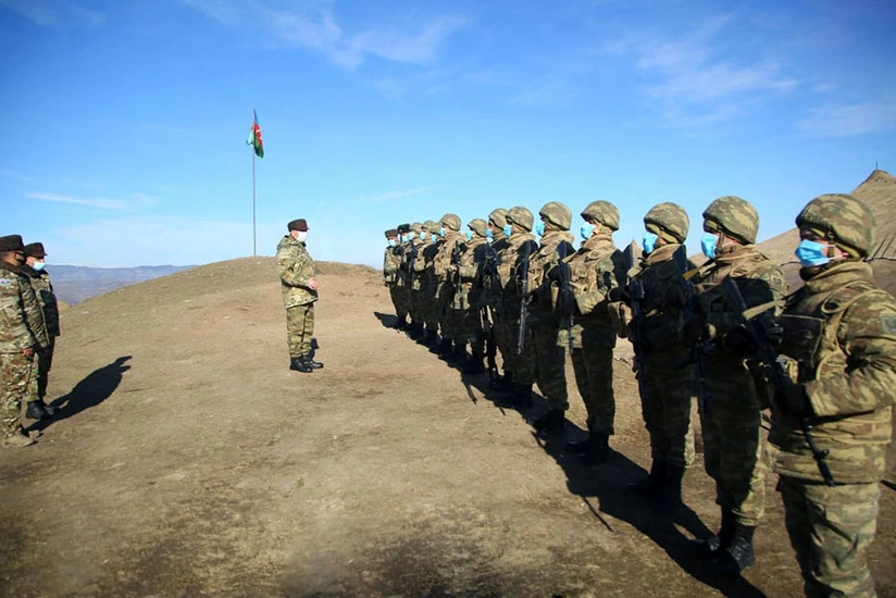Defense Minister visits liberated areas
