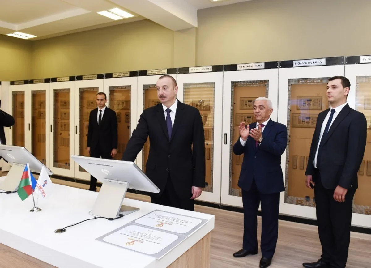 Goranboyda “Dəliməmmədli” yarımstansiyası istifadəyə verilib