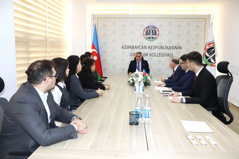 Anar Bağırov işə yeni qəbul edilən vəkil köməkçiləri ilə görüş keçirib