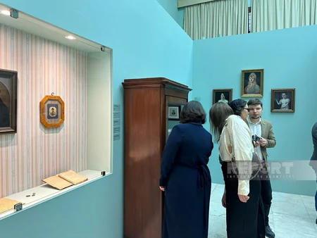 Moskvada “Lermontovun vaxtı. Azərbaycan mədəniyyətində böyük şair adlı sərgi açılıb