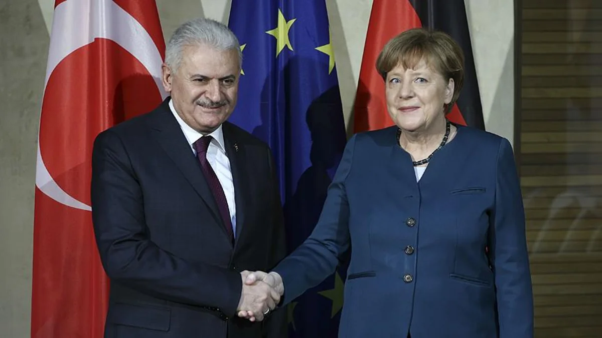 Türkiyənin baş naziri Almaniya kansleri ilə görüşəcək