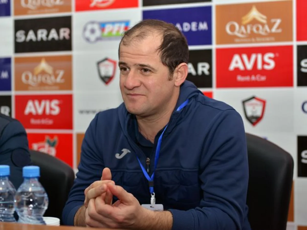 Qəbələnin baş məşqçisi: Qapıçının səhvi mənim səhvimdir