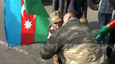 Лянкяран встречает победителей Отечественной войны