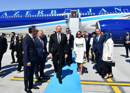 President Ilham Aliyev pays working visit to Turkiye 