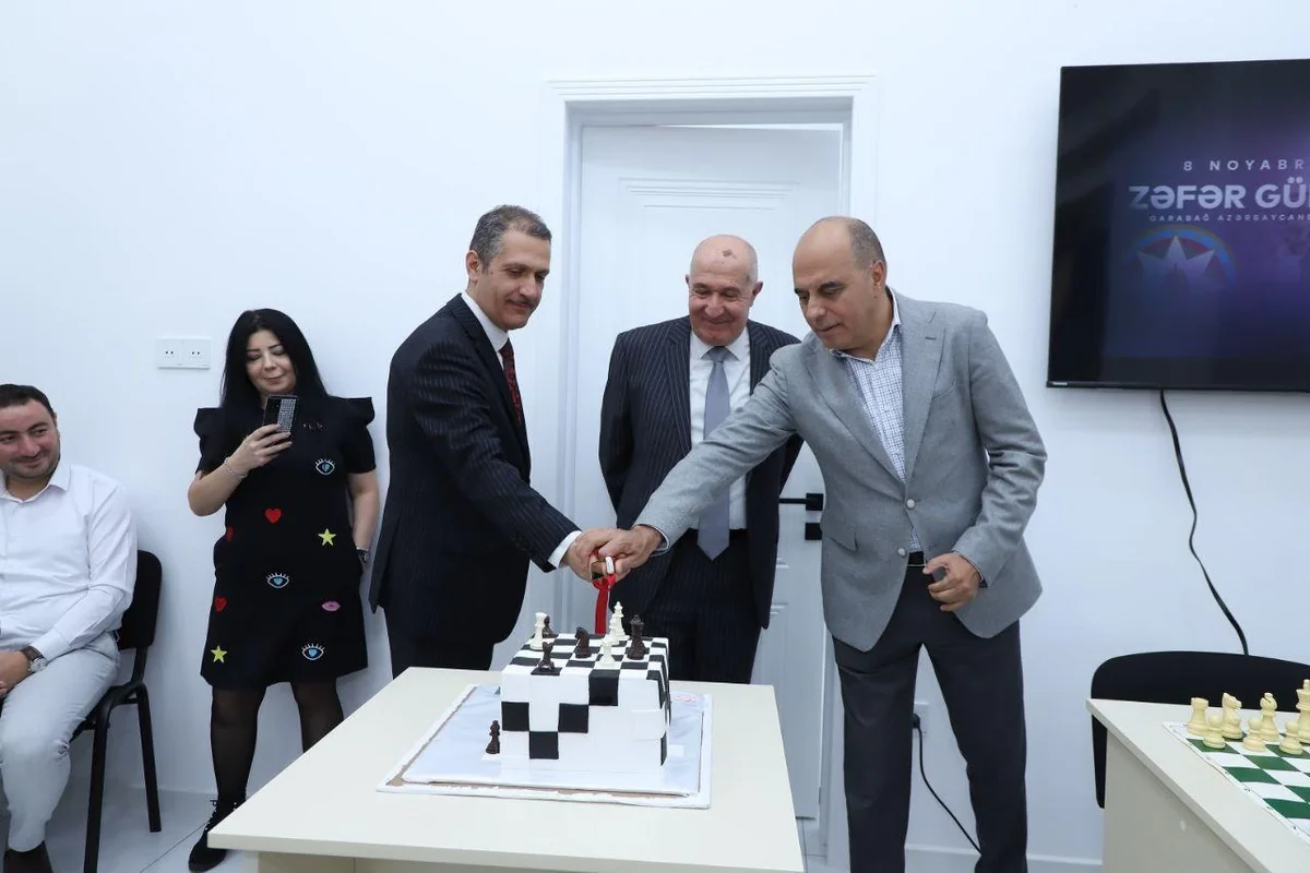 Bakıda yeni şahmat klubunun açılışı olub