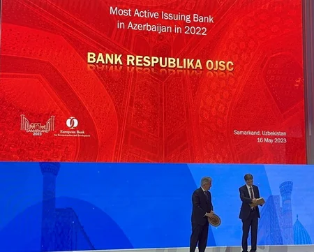 EBRD “Bank Respublika”nı “Azərbaycanda ən fəal emitent-bank” elan edib!