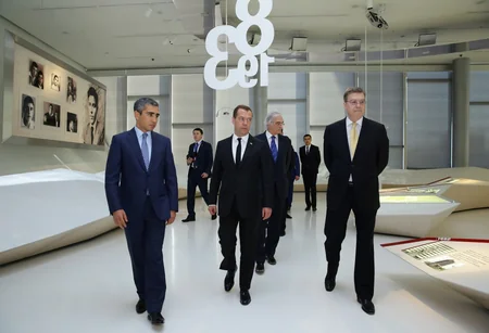 Rusiya baş nazirinin Azərbaycana səfəri başa çatıb