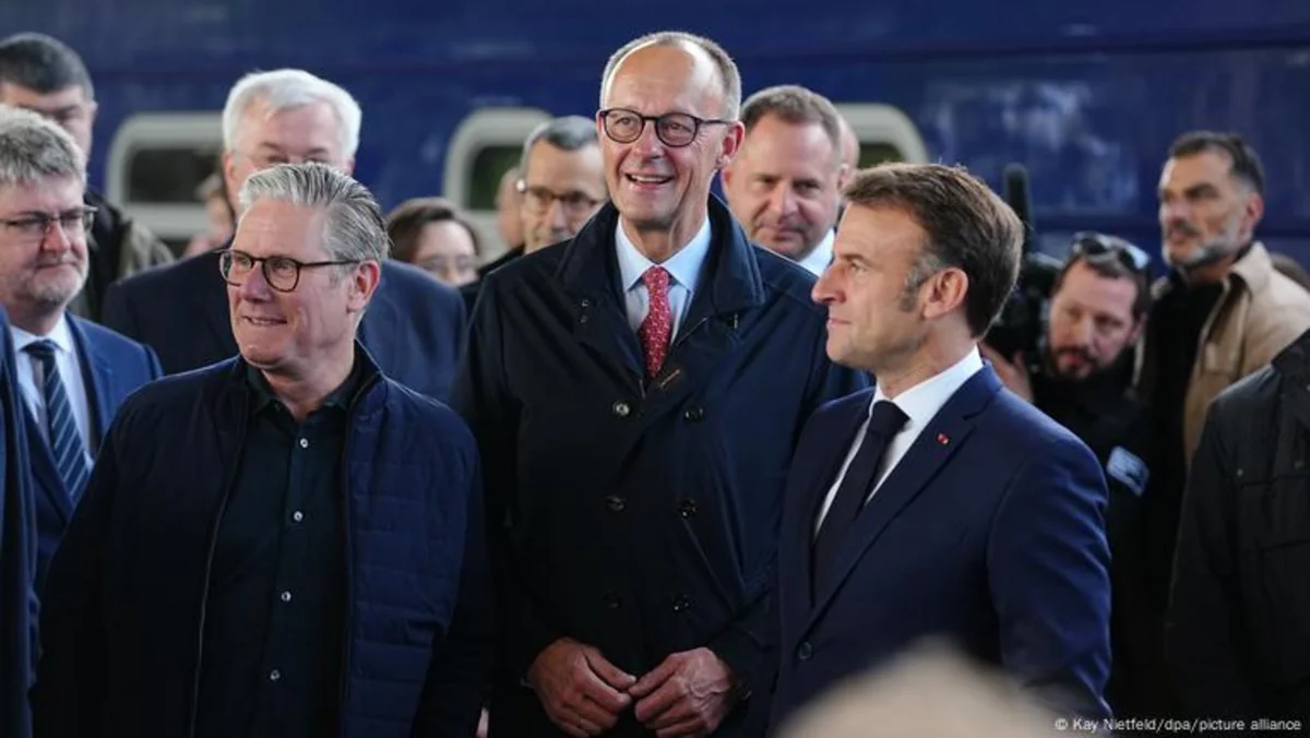 Makron, Merts, Starmer və Tusk Kiyevə gediblər