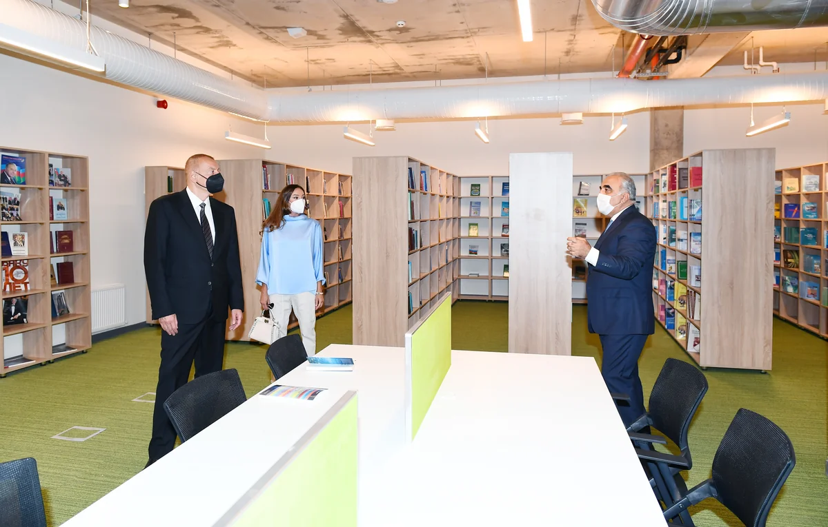 UNEC-in yeni korpusunun açılışında, Prezident və birinci xanim iştirak etdi